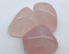 Load image into Gallery viewer, Rose Quartz 3 Tumbled Gemstones