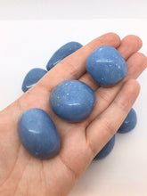 Load image into Gallery viewer, Angelite Tumbled Stone Crystal Medium/Large Gemstone Healing Energy