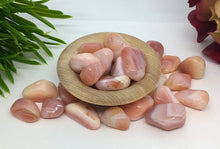 Load image into Gallery viewer, Apricot Agate 3 Tumbled Stones Gemstone Natural Stone Crystals
