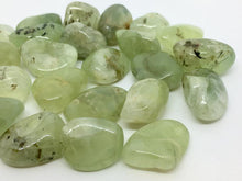 Load image into Gallery viewer, Prehnite with Epidote Tumbled Stones 3 Crystals Gemstone Natural Stone