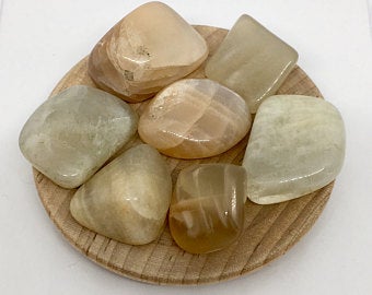 Moonstone Crystals Tumbled Stones Gemstones