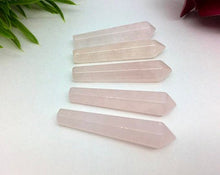 Load image into Gallery viewer, Rose Quartz Amethyst Tigers Eye Red Jasper Lapis Lazuli Aventurine Crystal Point Natural Gemstone
