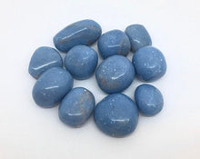 Load image into Gallery viewer, Angelite Tumbled Stone Crystal Medium/Large Gemstone Healing Energy
