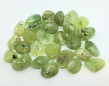 Load image into Gallery viewer, Prehnite with Epidote Tumbled Stones 3 Crystals Gemstone Natural Stone
