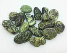 Load image into Gallery viewer, Serpentine 3 Tumbled Stones Crystals Gemstone Healing
