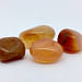 Load image into Gallery viewer, Carnelian 3 Tumbled Gemstones Crystal Healing Stones
