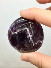 Load image into Gallery viewer, Amethyst Crystal Palm Stone Worry Gemstone Healing Energy Crystals
