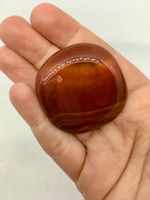 Load image into Gallery viewer, Carnelian Crystals Gemstone Palm Stone Healing Crystal
