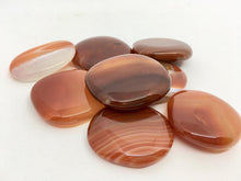 Load image into Gallery viewer, Carnelian Crystals Gemstone Palm Stone Healing Crystal
