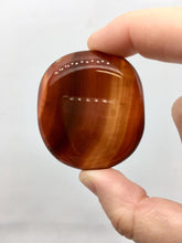Load image into Gallery viewer, Carnelian Crystals Gemstone Palm Stone Healing Crystal
