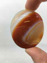 Load image into Gallery viewer, Carnelian Crystals Gemstone Palm Stone Healing Crystal
