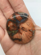 Load image into Gallery viewer, Red Jasper Crystal Palm Stone Gemstone Poppy Jasper
