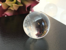 Load image into Gallery viewer, Clear Quartz Crystal Ball Natural Gemstone Sphere Stone
