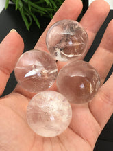 Load image into Gallery viewer, Clear Quartz Crystal Ball Natural Gemstone Sphere Stone

