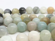 Load image into Gallery viewer, Amazonite Gemstone Beads 8mm 4mm Strand Natural Stone Bead
