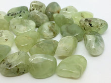 Load image into Gallery viewer, Prehnite with Epidote Tumbled Stones 3 Crystals Gemstone Natural Stone
