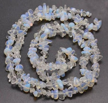 Load image into Gallery viewer, Amazonite Amethyst Rose Quartz Opalite Moonstone Gemstone Chip Stone Beads Strand
