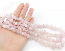 Load image into Gallery viewer, Amazonite Amethyst Rose Quartz Opalite Moonstone Gemstone Chip Stone Beads Strand
